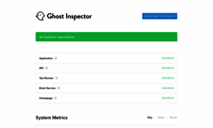 Ghostinspector.statuspage.io thumbnail