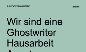 Ghostwriter-hausarbeit.com thumbnail