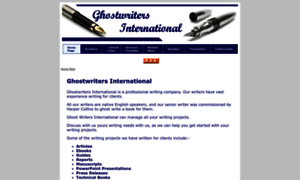 Ghostwritersinternational.com thumbnail