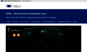 Ghsl.jrc.ec.europa.eu thumbnail