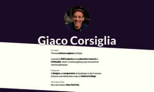 Giacocorsiglia.com thumbnail