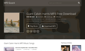 Giant-calvin-harris.mp3quack.com thumbnail