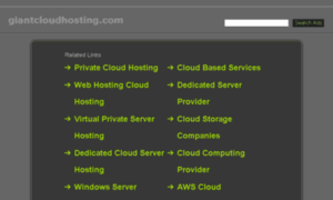 Giantcloudhosting.com thumbnail