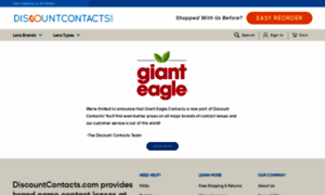 Gianteaglecontacts.com thumbnail