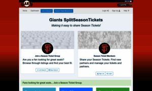 Giants.splitseasontickets.com thumbnail