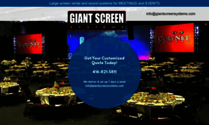 Giantscreensystems.com thumbnail