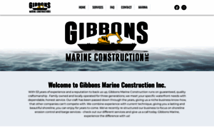 Gibbonsmarineconstruction.com thumbnail