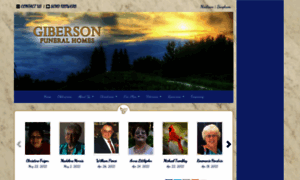 Gibersonfuneralhome.com thumbnail