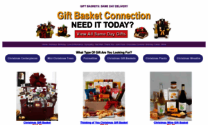 Gift-basket-connection.com thumbnail