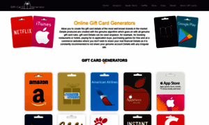 Gift-cardgenerator.com thumbnail