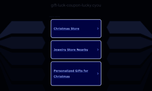 Gift-luck-coupon-lucky.cyou thumbnail