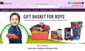 Giftbasket4kids.com thumbnail