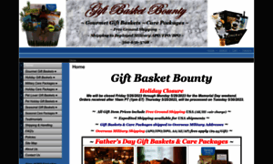 Giftbasketbounty.com thumbnail