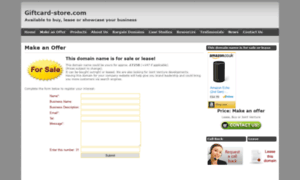 Giftcard-store.com thumbnail