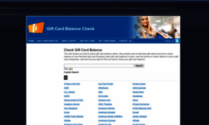 Giftcardbalancecheck.com thumbnail