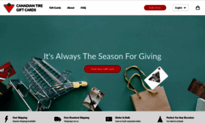 Giftcards.canadiantire.ca thumbnail