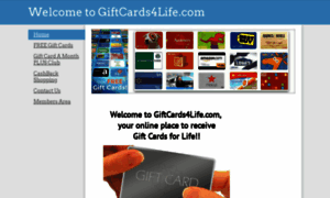 Giftcards4life.com thumbnail