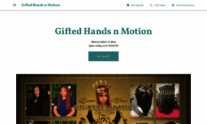 Giftedhandsinmotion.com thumbnail