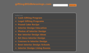 Gifting2010blessings.com thumbnail