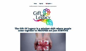 Giftoflegacy-global.com thumbnail