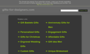 Gifts-for-designers.com thumbnail