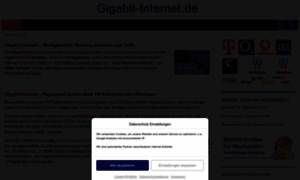 Gigabit-internet.de thumbnail