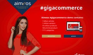 Gigacommerce.aimeos.com thumbnail