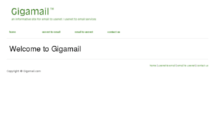 Gigamail.com thumbnail