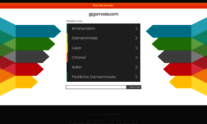 Gigamode.com thumbnail