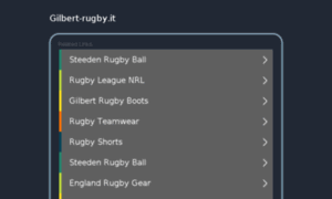Gilbert-rugby.it thumbnail