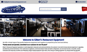 Gilbertsrestaurantequipment.com thumbnail