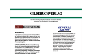 Gildebuchverlag.de thumbnail