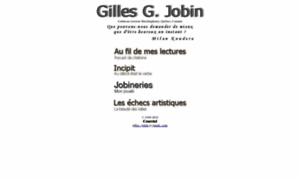 Gilles-jobin.org thumbnail