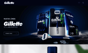 Gillette.com.mx thumbnail