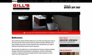 Gillsbathrooms.co.uk thumbnail