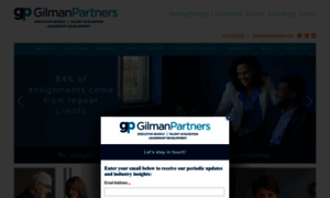 Gilmanpartners.com thumbnail