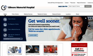 Gilmorememorialhospital.org thumbnail