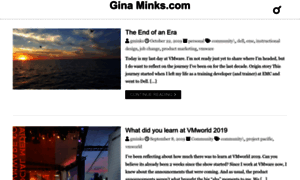 Ginaminks.com thumbnail