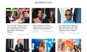 Gindence.com thumbnail