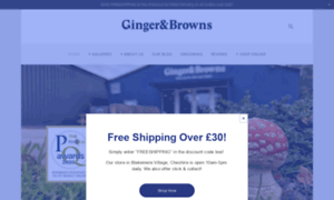 Gingerandbrowns.co.uk thumbnail