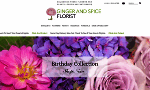 Gingerandspiceflorist.co.uk thumbnail