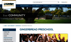 Gingerbreadpreschool.org thumbnail