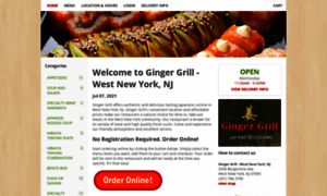 Gingergrillnj.com thumbnail