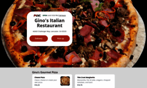 Ginosrestaurantmenu.com thumbnail