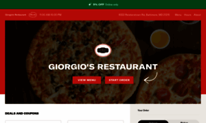 Giorgiosrestaurantmenu.com thumbnail