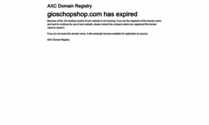 Gioschopshop.com thumbnail