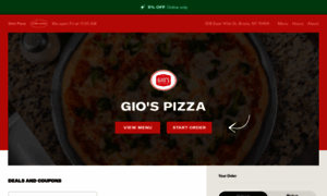 Giospizzamenu.com thumbnail