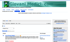 Giovanimedici.com thumbnail