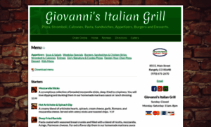 Giovannisitaliangrill.com thumbnail