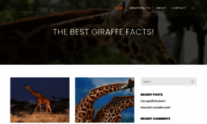 Giraffefunfacts.com thumbnail